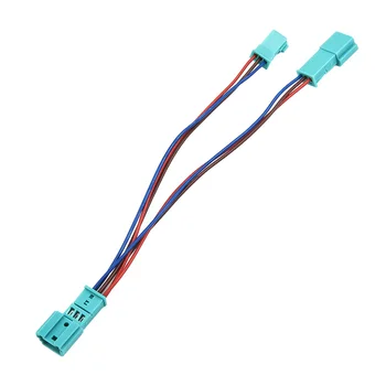 3-пинов Y-образен конектор кабел, поставка за Чаши, led адаптер ac/радио за BMW F30 F31 F80 M3, Аксесоари за автомобилна електроника.