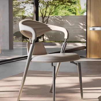 Салонные мобилни трапезни столове Nordic Office Релакс Кът стол с блюдцем за хотела Accent Coffee Hand Silla Градинска мебел Comedor