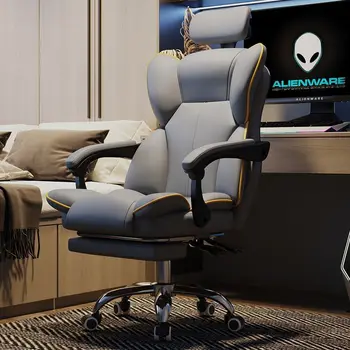 Компютърен стол Aoliviya Sh Игралното стол с Ергономичен за по-дълъг сядане дома Удобен офис стол началник на общежитието на колежа студент