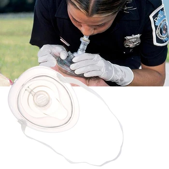 Професионална респираторная маска за оказване на първа помощ, предназначена за защита на спасители от изкуствено дишане, за еднократна употреба с едностранно капак Инструменти