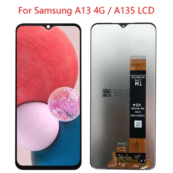 За Samsung A13 A135 SM-A135F A135F/DS LCD Сензорен дисплей Дигитайзер 6,6 