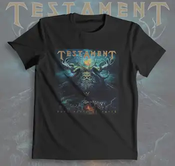 Специална реколта тениска унисекс Testamant, риза в стил рок