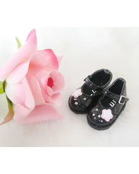 1/6 момче момиче YOSD ОРБ DOD BJD Dollfie Обувки от изкуствена кожа, розови, черни, бели обувки YG317
