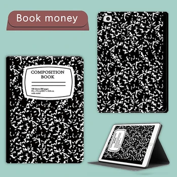 Черна плоска защитно покритие под формата на notepad за по-лесно кейса