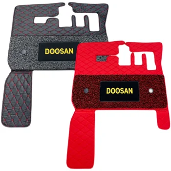 Безплатна доставка Doosan Wheel Excavation Специална Поставка За Краката Dx55/60/150w/210w-9c-Еко Cab Carpet Копринени Пръстен Постелки За пода