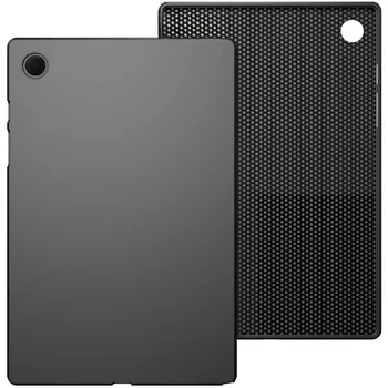Калъф За таблет Samsung Galaxy Tab A9 8,7 См X110 2023 SM-X110 SM-X115 Гъвкава Мека Силиконова Обвивка Матово Черен Калъф за носене