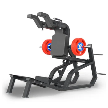 Висококачествено търговско оборудване за фитнес във фитнес залата Plate Loaded Strength Training V Super Squat за фитнес зала