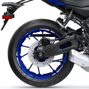 Висококачествена Мотоциклетът Стикер На Предните и задните колела С Светоотражающей Лента За Yamaha YZFR7 YZF ах италиански хляб! r7 2022 2023