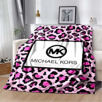 Модерен Каре M-Michael Kors, Удобен Подарък Покривка за Дивана за възрастни и Деца, Интериор за спални, всекидневна
