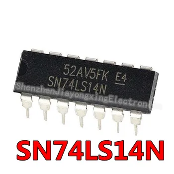 10ШТ SN74LS14N DIP14 SN74LS14 DIP 74LS14N 74LS14 DIP-14 HD74LS14P нова и оригинална чип