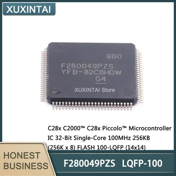 5 бр./лот Нов оригинален микроконтролер F280049PZS F280049 IC 32-битов едноядрен 100 Mhz, 256 KB (256 K x 8) FLASH 100-LQFP (14x14)