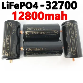 Оригинална Акумулаторна Батерия Lifepo4 капацитет 32700 12800 ма 3.2 В Професионална Литиево-Желязо-Фосфатная Акумулаторна Батерия с Винт