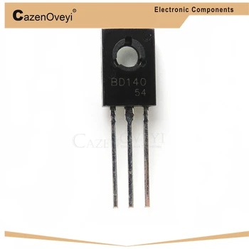 20 бр/лот транзистори BD140 TO-126 PNP 80V 1.5 A в наличност