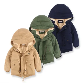 Нова детска яке за малки момичета 2024, есенни и зимни якета за момчета, топло детски връхни облекла, палта за момичета, дрехи, 3, 4, 5, 6, 7 години