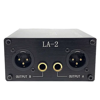 Аудиоизолятор LA-2 смесване конзоли преобразувател на ток за намаляване на шума 6.35 Шумоизолация Тишина