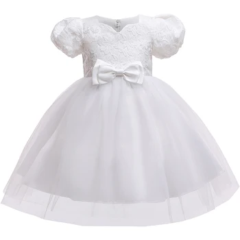 Сватбена рокля за момиченце, рокля на принцеса за деца, бельо тюлевое рокля-пакет за парти по случай рожден ден, детска празнична облекло за 2-10 години