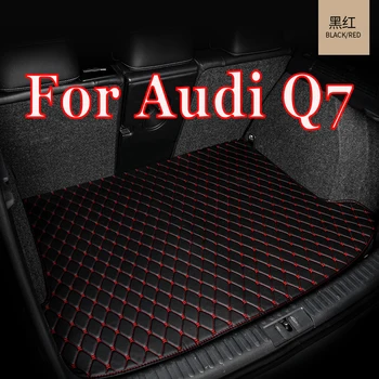 Подложка в Багажника на Колата Audi Q7 4L 5-Местен 2006-2015 07 08 09 10 11 12 13 14 Потребителски Автомобилни Аксесоари За Декорация на Интериор на Автомобил
