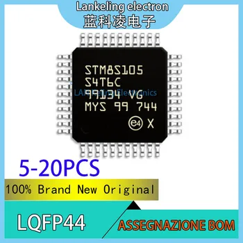 (5-20 броя) STM8S105S4T6C STM STM8S STM8S105 STM8S105S4T6 100% чисто Нов Оригинален чип IC MCU LQFP44