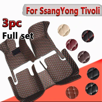 Автомобилни Постелки За SsangYong Tivoli XLV Air Grand LUVi 2015 ~ 2022 Защитна Подплата Луксозни Постелки Кожени Килими Автомобилни Аксесоари