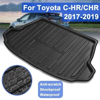 Подложка за пода, Облицовка на багажника Заден багажник Тава за облицовка на багажника Тава за подложка за багажника за Подмяна на килима за Toyota C-HR CHR 2017+