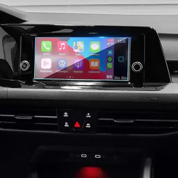 За Volkswagen Golf GTI S 2022-2023 8,3-инчов автомобилен LCD дисплей с GPS-навигация, защитно фолио за сензорния екран от закалено стъкло