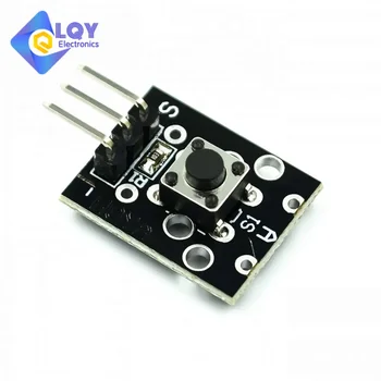 KY-004 3-пинов Модул сензор кнопочного ключа за Arduino Сам Starter Kit 6*6*5 мм 6x6x5 мм KY004
