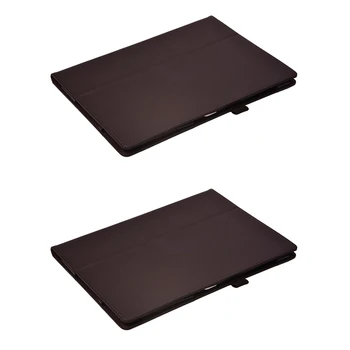 2X Сгъваем калъф-за награда с тях, за 10,8-инчов таблет на Microsoft Surface 3 кафяво